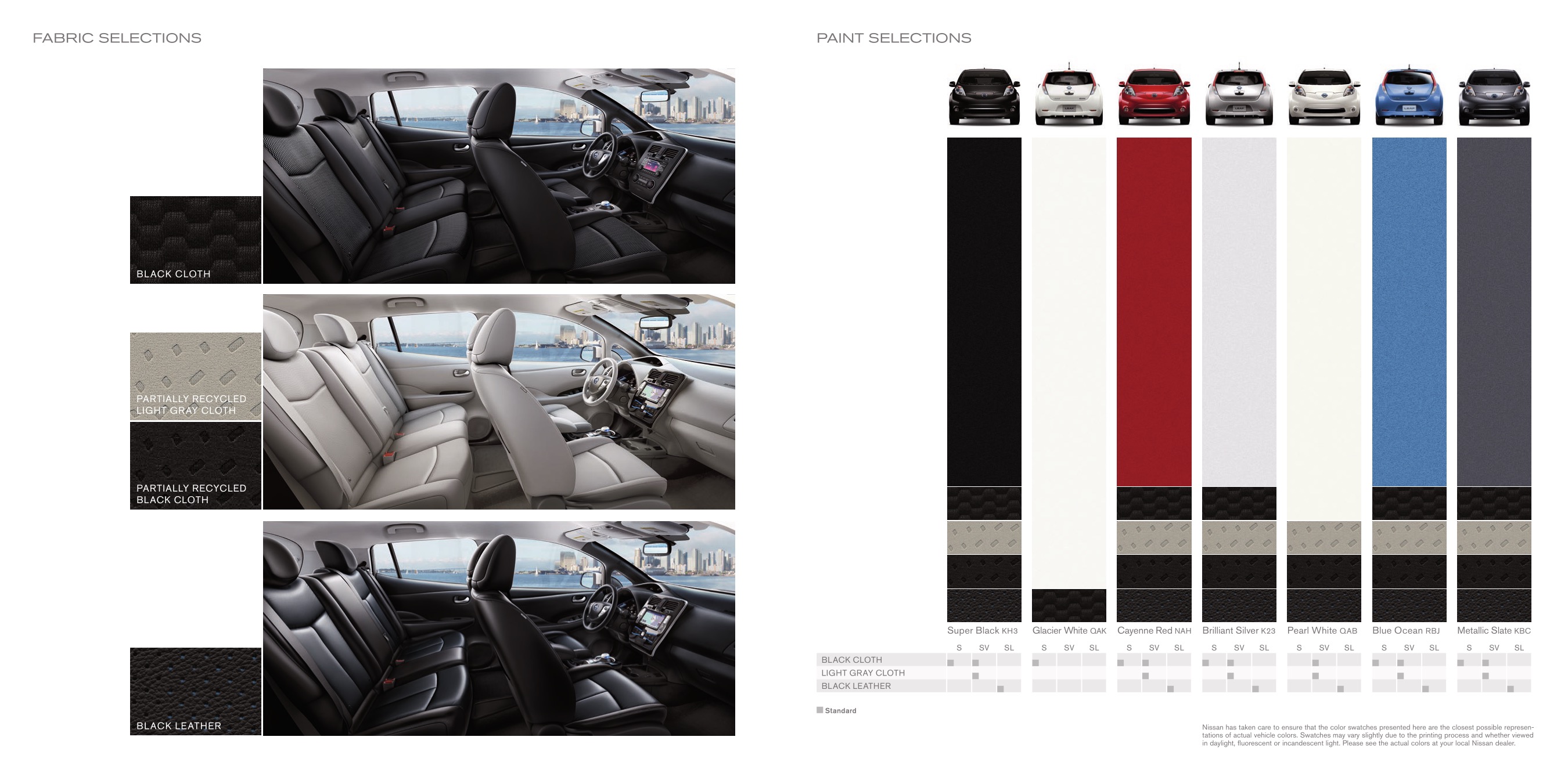 2013 Nissan Leaf Brochure Page 9